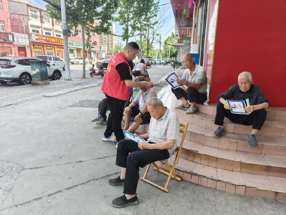 【精神文明建设】共建网络文明 共享清朗空间│郑投产业园公司联合马寨社区开展网络文明传播志愿活动